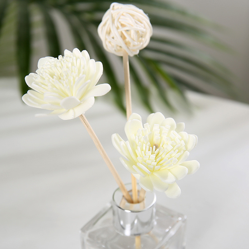 Aromatherapy PE flower reed diffuser decorative simulation flowers (3)