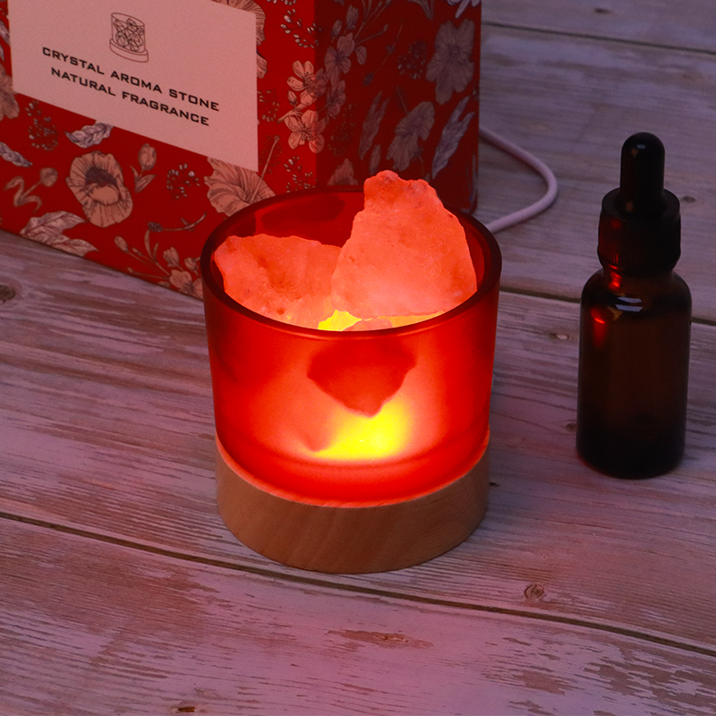 Salt Crystal Stone Rock Essential Oil Diffuser Natural Mineral (4)