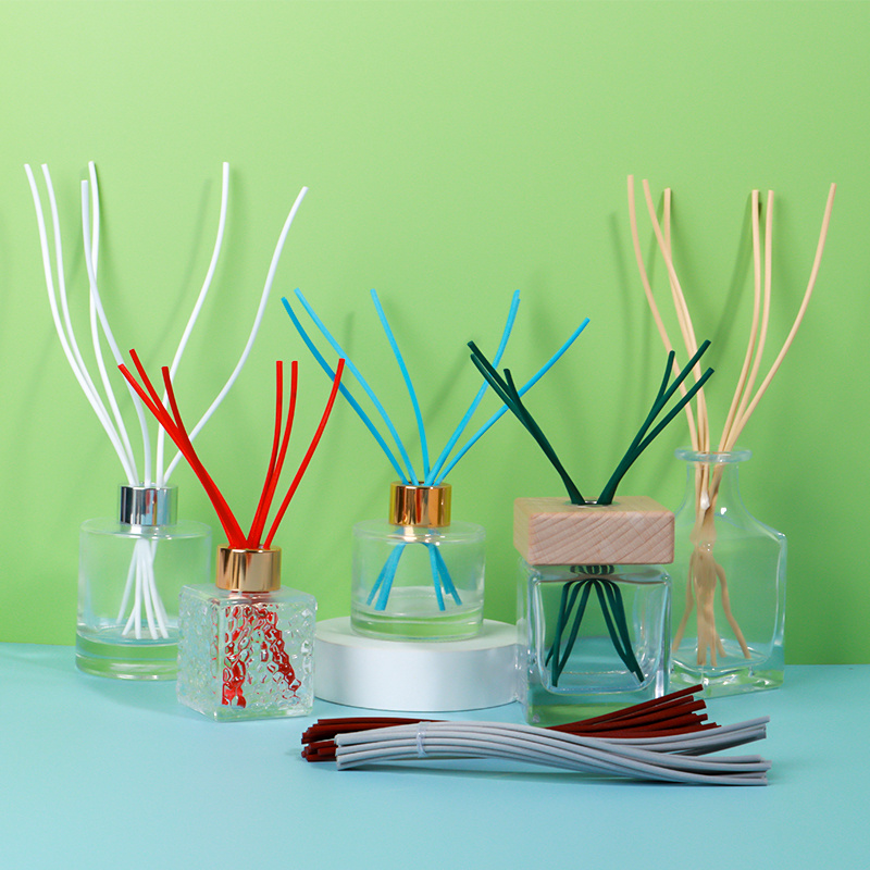 air freshener curved fiber sticks Multiple shape reed diffuser sticks (1)