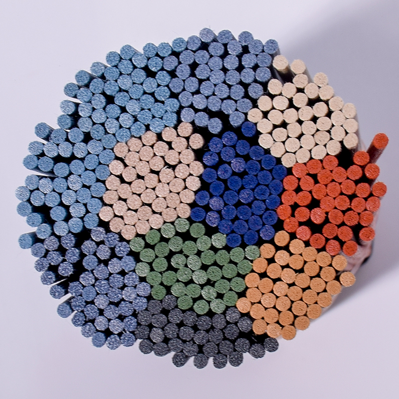 Home Perfume Fragrance Colorful Fiber sticks Reed Diffuser Sticks (4)