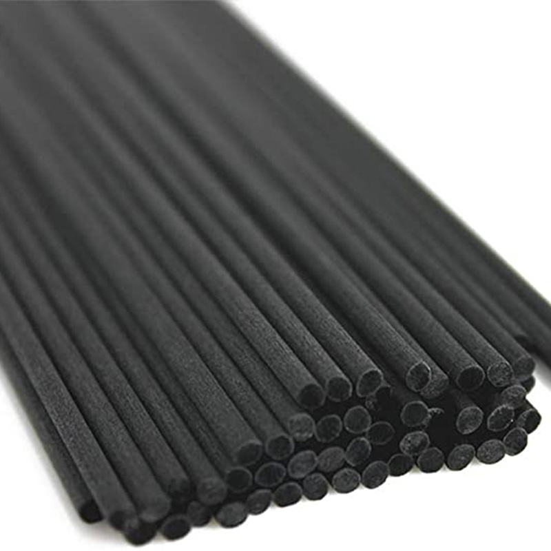 Home Fragrance black Synthetic sticks Fiber Reed Diffuser Sticks (3)