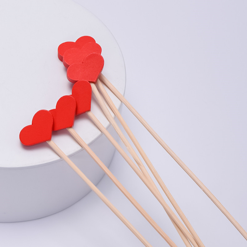 Aromatherapy Volatile rattan stick essential oil with love decoration (5)