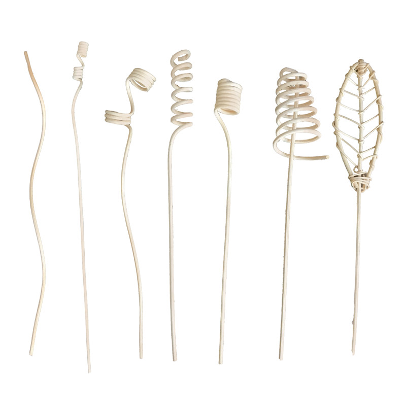 Raw wood color rattan reed diffuser decorative rattan stick (4)