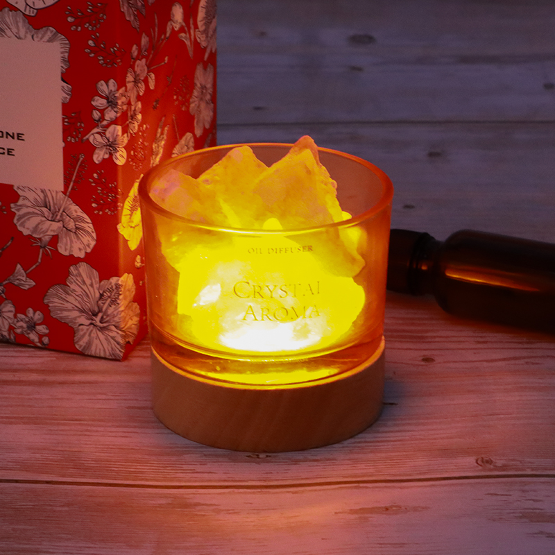 Salt Crystal Stone Rock Essential Oil Diffuser Natural Mineral (5)