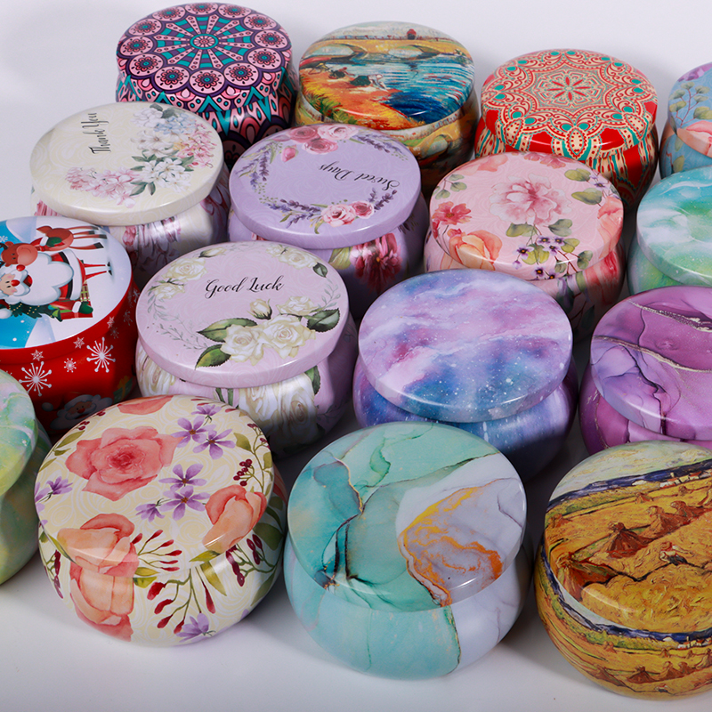 Candle Jars Luxury Unique Candle Jar Metal Wholesale Jars (3)