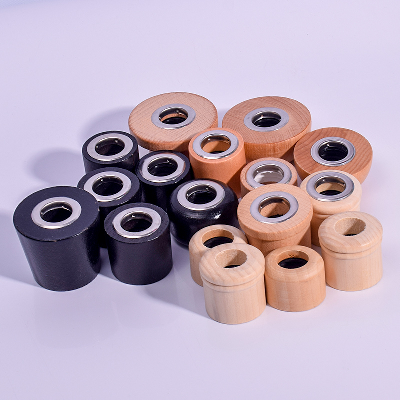 Perfume bottle wood cap Diffuser bottle round and square cap (5)