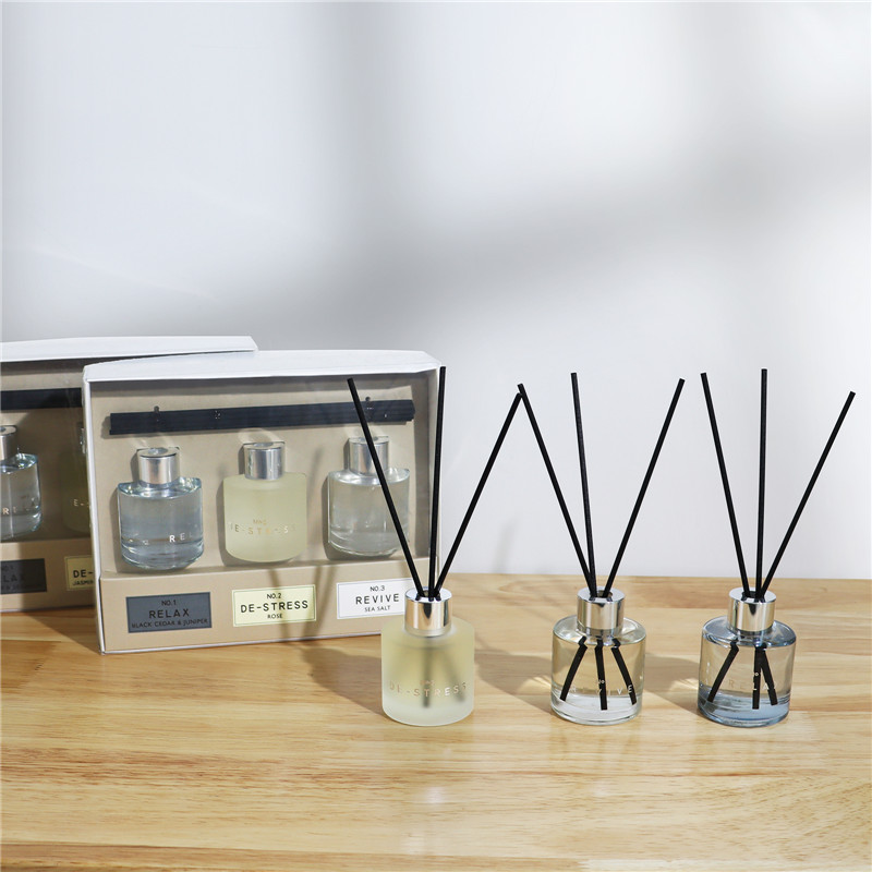 Best gift 3 pack fragrance oil reed diffuser set household (2)