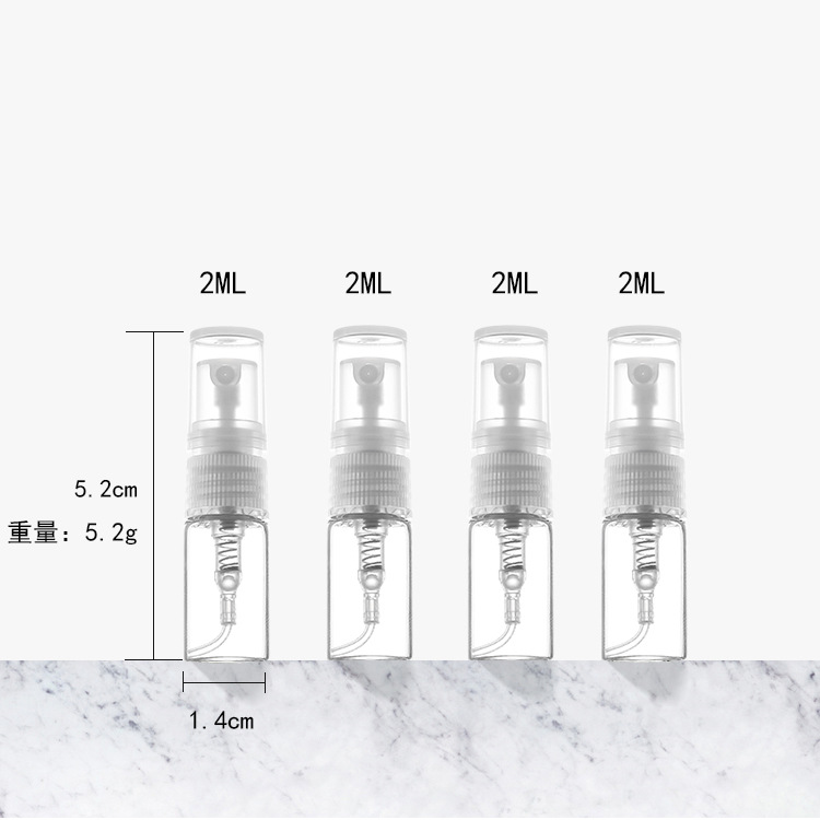 Perfume Bottle test Tube Sample Glass Bottle Press Spray Bottle (4)