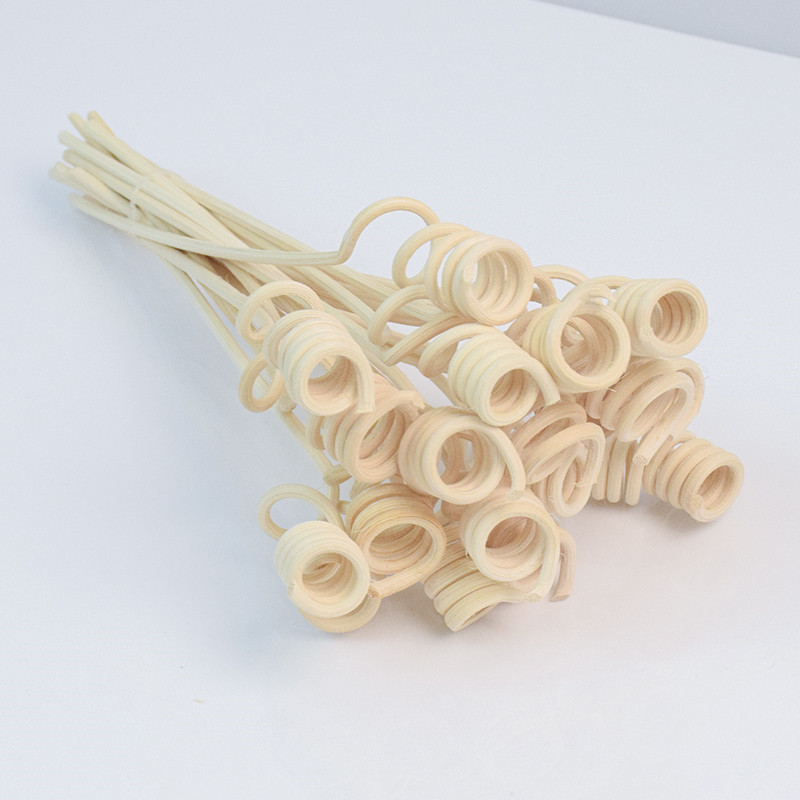 High Quality wavy rattan sticks Curly Shape Air Freshener Stick (4)