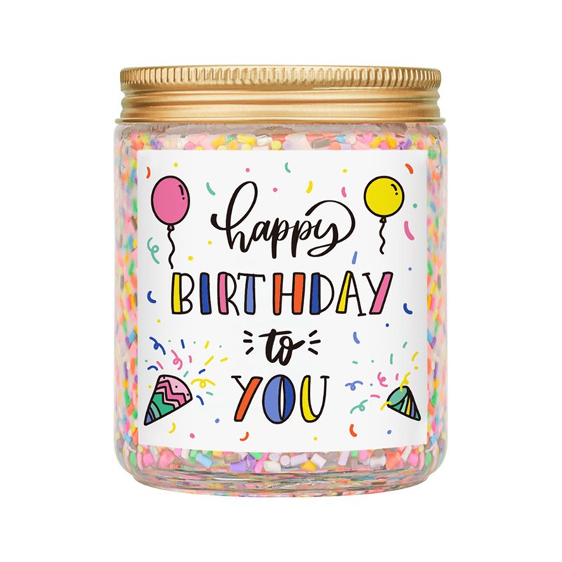 Scented Candle White Glass Smokeless Handmade Soy Wax Scented (5)