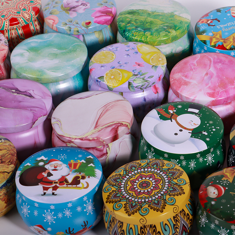 Candle Jars Luxury Unique Candle Jar Metal Wholesale Jars (5)