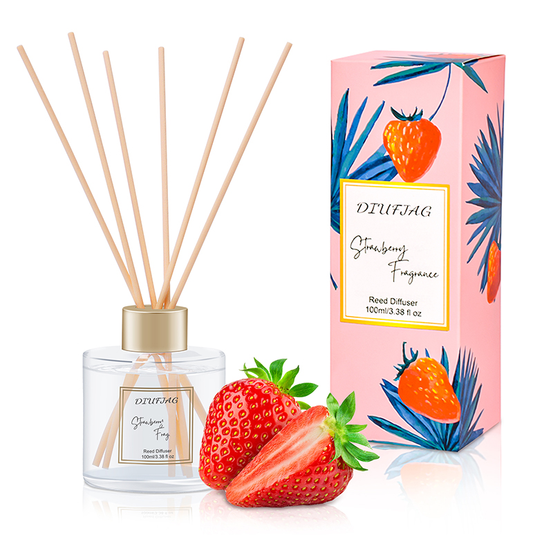 Fruit scent Essential Oil Reed Diffuser Gift